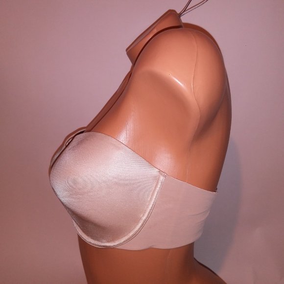 Victoria Secret Bra 36D Strapless Biofit Lined Cups Underwire Preowned  *Bundle‎ - Picture 4 of 7